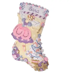 Bucilla ® Seasonal - Felt - Stocking Kits - Sugar Plum Dreams - 89629E