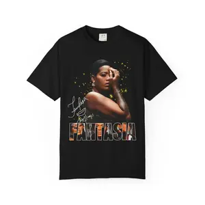 Fantasia Barrino Rock Soul 2026 Tour T-Shirt, R&B Soul Concert Graphic Tee, Music Fan Shirt, Vintage Style Tour Merch, Unisex Soft Cotton Apparel, Trendy Gift