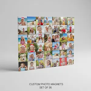 2x2 Photo Magnets – Set of 36