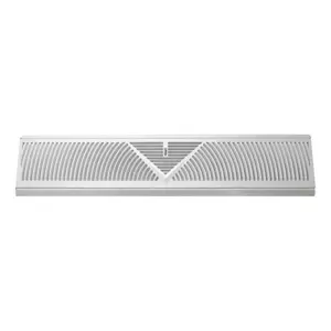 Truaire C120SW Floor Baseboard Diffuser White - 24 in.