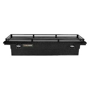 Cam Locker  Standard Size Low Profile Toolbox, Matte Black - 14 x 20 x 71 in.