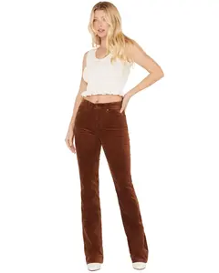 7 For All Mankind Women's High Rise Velvet Lisha Bootcut Jeans - 7E057v65-Cam