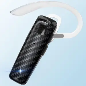 Headset, CVC8.0 Handsfree  Earpiece, 16 Hrs Talk Time Noise Cancelling Single Ear  Headset for Office Driving, Compatible with  & Android  Cellphone
