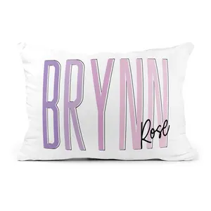 Personalized Outline Name Snuggle Pillow
