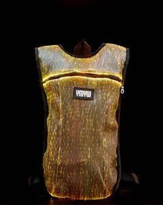 Fiber Optic Light Up Hydropack - Black