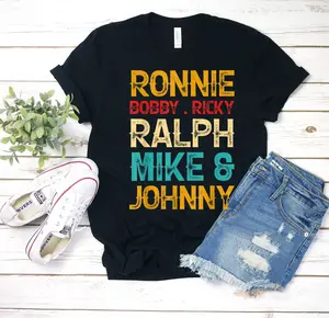 Ronnie Bobby Ricky Ralph Mike And Johnny T Shirt