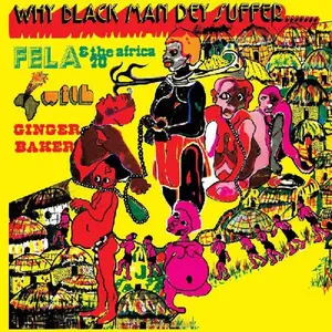 Fela Kuti - Why Black Men They Suffer  [VINYL RECORD - LP] Clear Vinyl, Yellow