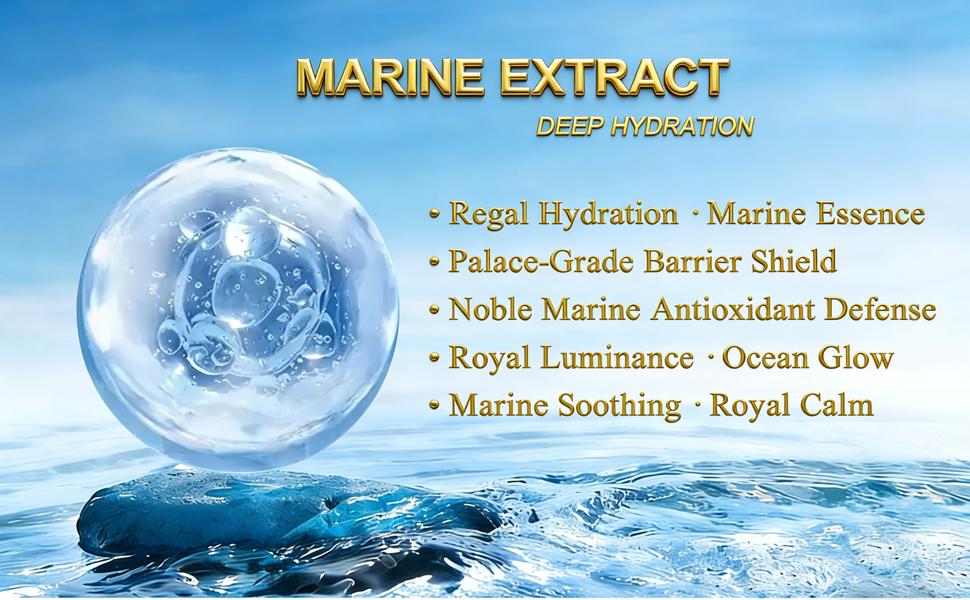 【JU】JEJU Marine EX Hydrogel Masks | Hydrate Skin with Hyaluronic | Lighten Dark Spots with Niacinamide | Firm Skin with Adenosine | Hydrogel Material Helps Skin to Absorb Ingredients More Effectively | Korean Face Masks  | 5 Sheets / Box