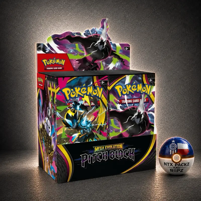 Pokemon Pitch Black Booster Box ME05
