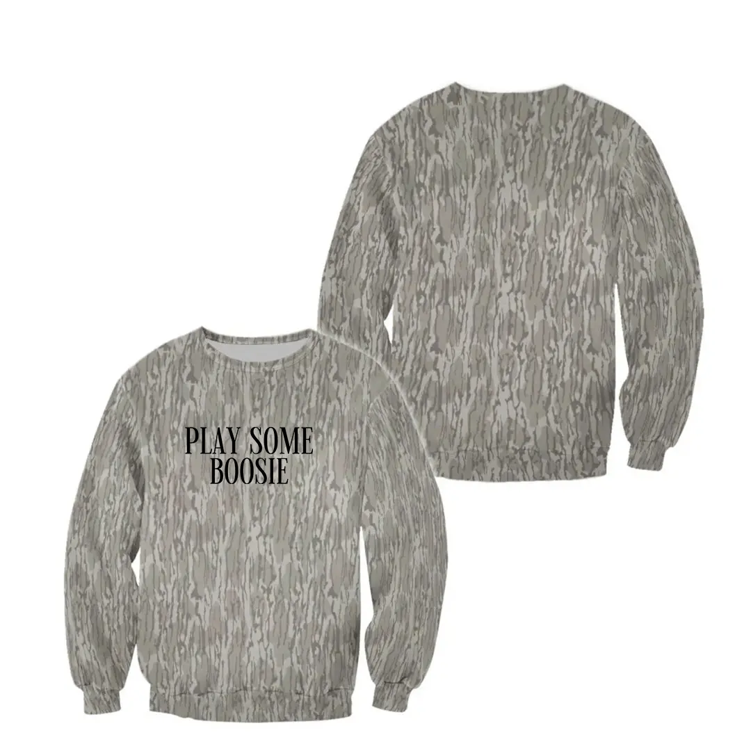 FREESHIP Play Some Boosie Camo Apparel Collection: Hoodie, Sweatshirt & T-Shirt - Play Some Boosie Style Game Day Wear