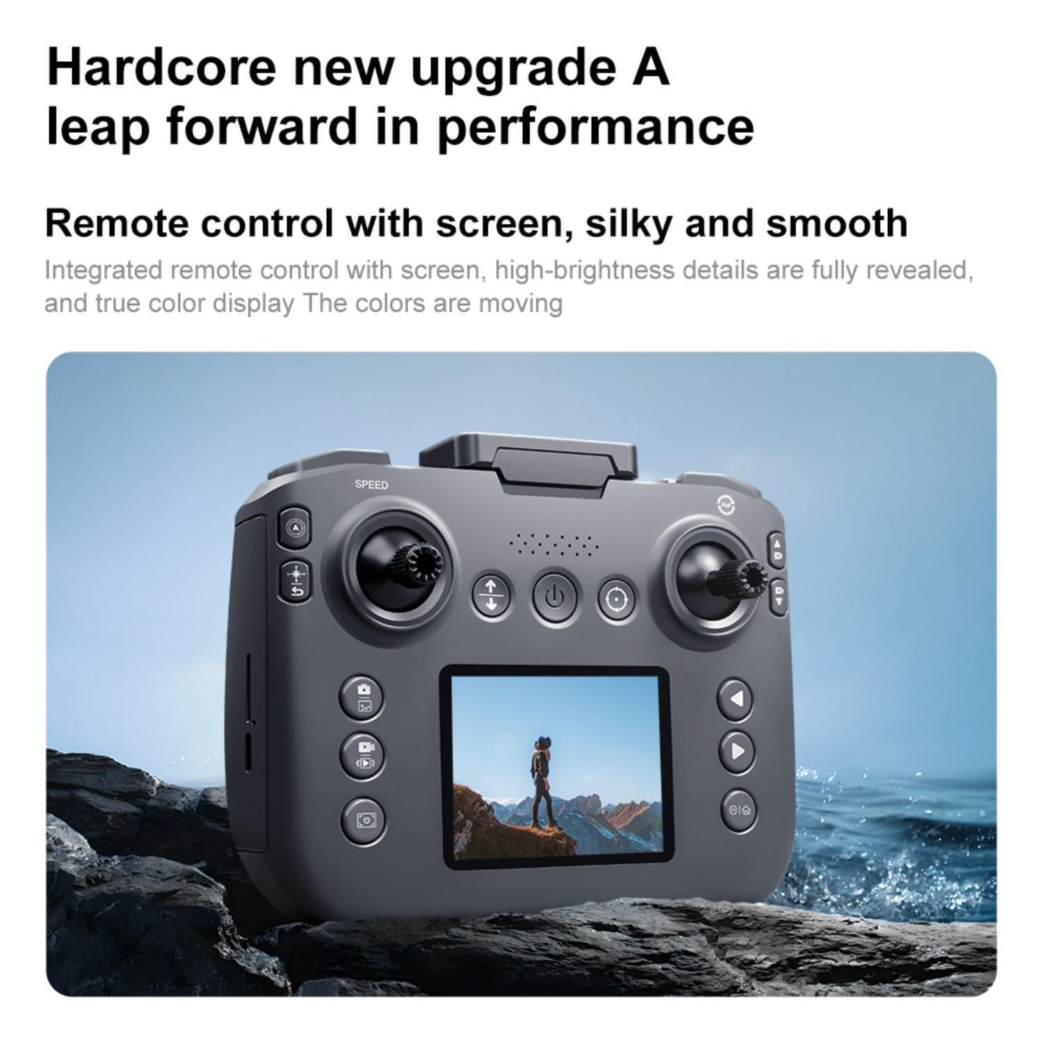 Remote Control Drone for Beginners, HD Dual Cameras, Optical Flow Positioning, 360° Flip, One-Key Takeoff/Landing, FPV Flight, 2 Batteries & Carrying Case Included obstacle avoidance