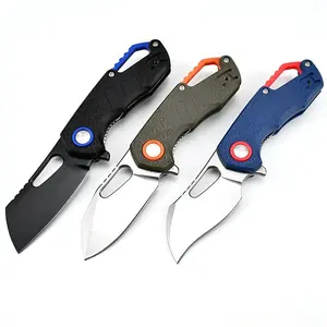 NEW Mini F0332 EDC Folding Knife - Portable 8Cr13Mov Steel Nylon Fiber Handle Outdoor Camping Hiking Knife, Gifts for Men Women