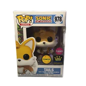 Sonic- Tails Flocked Chase Vinyl Figure #978