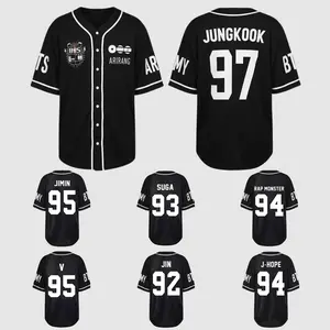 [CUSTOM NAME] Full Size (S-5XL) Returning in 2026 ARIRANG Jersey Baseball Shirt, Vintage Concert Graphic Jersey, Gift Idea for Music Lovers Graphic Jersey, Unisex Clothing Jersey