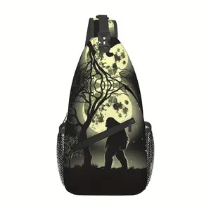 Versatile Crossbody Chest Bag for Hiking, Featuring a Stylish Design with Ample Storage. Ideal for Shopping, Casual Outings, Beach Trips, Fishing, And As a School Backpack. A Perfect Gift for Christmas