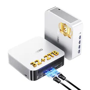 GEEKOM A9 Max AI Mini PC – AMD Ryzen AI 9 HX 370 (80 TOPS) Radeon 890M, 32GB DDR5 2TB SSD, Ultra-Fast WiFi 7 & 8K Display – Power for Gaming, Business, Home & Office Gamingpc