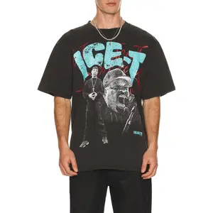 Philcos Ice-T Collage Tee Black Pigment