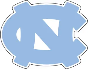 University of North Carolina "NC" Decal