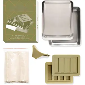 - -Inclusive  Infused Butter Kit, DIY  Butter Maker, Butter Molds  for Butter Sticks