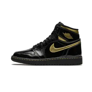 Air Jordan 1 Retro High OG GS "Black Metallic Gold" 575441 032