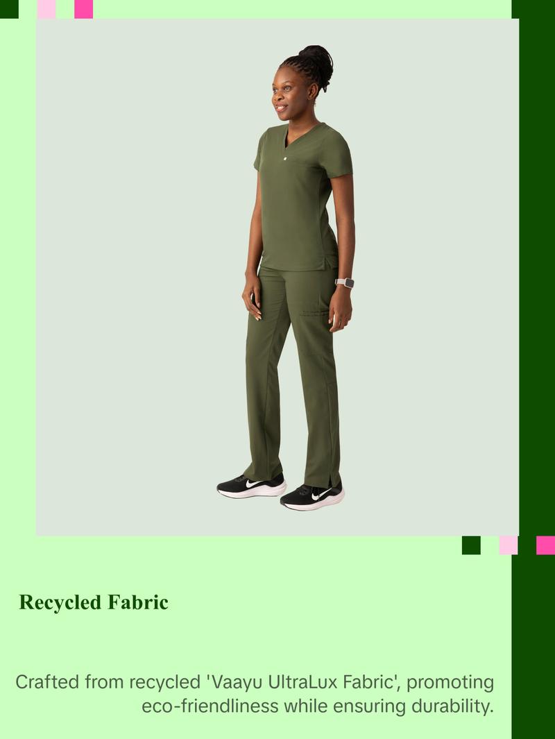 Aura One Pocket Top Olive