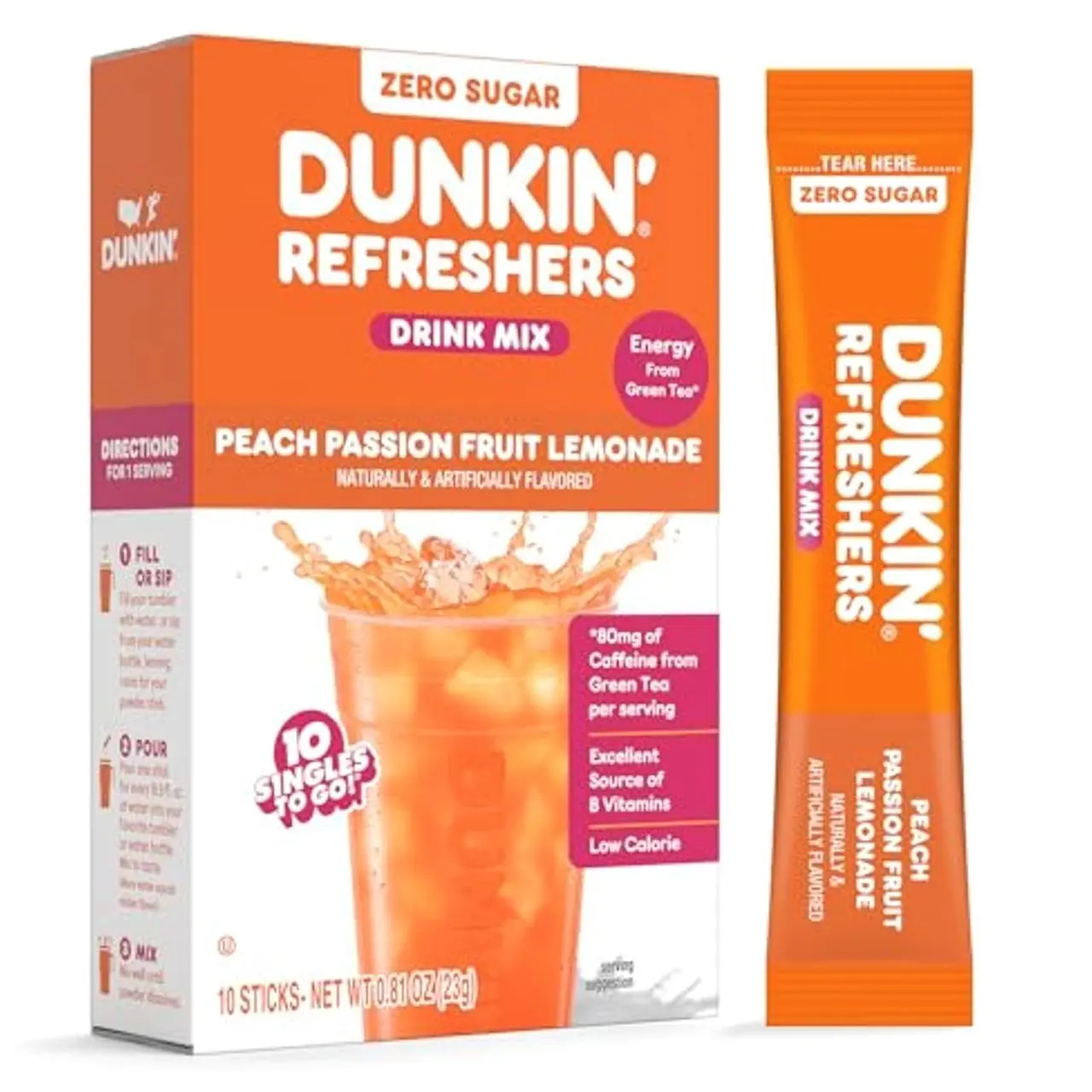 Peach Passionfruit Lemonade