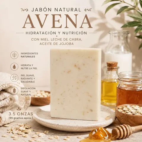 Zuiima Oatmeal & Honey Milk jojoba oil’s 3.50 oz - soap, cleanser, bar, cleansing bar