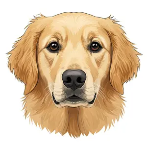 Golden Retriever - Hitch Cover Design
