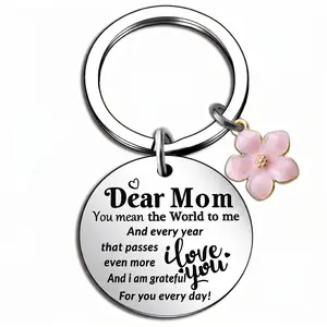 Sincere keychain, every day is Mother's Day, stainless steel keychain, birthday and Mother's Day gift