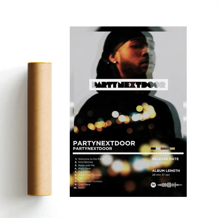 PARTYNEXTDOOR Poster Classic Tour Inspired Music Poster