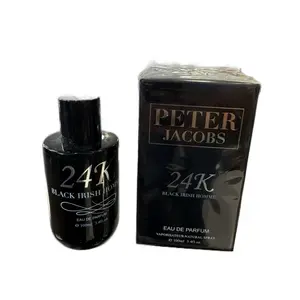 Peter Jacobs 24K Black Irish HOMME 3.4 oz / 100 ML Eau de Parfum EDP Spray for Men Regular Edition SEALED BOX