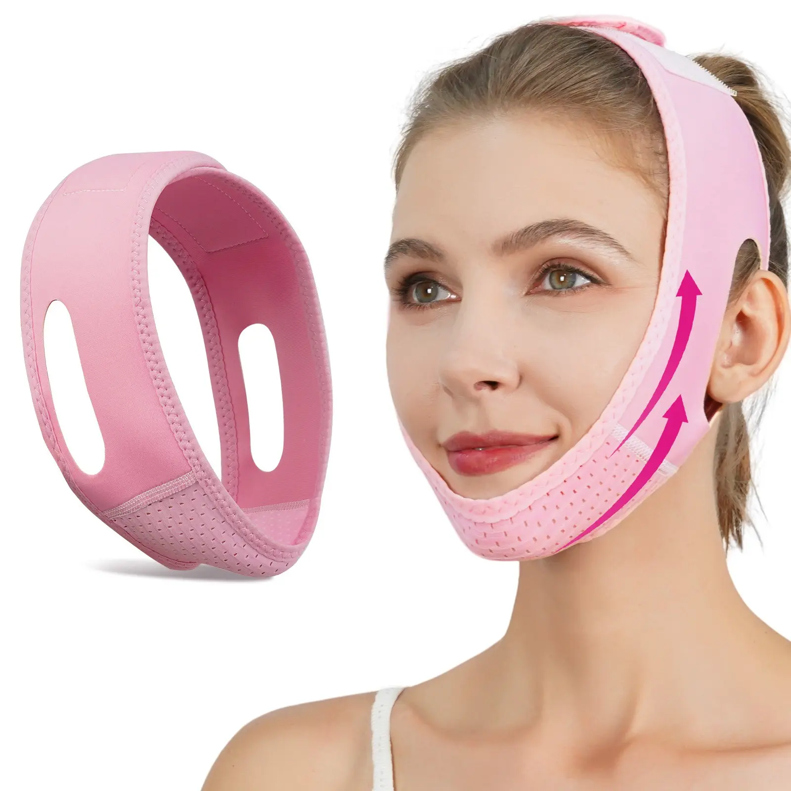 ELAIMEI V Line Facial Bandage,Comfortable, breathable, lightweight, V-shaped shaping mask, shaping the V-shaped face contour, beauty tool, Facial Care Tools, Face Lifting Device, Facial Beauty Instrument, Beauty Devices