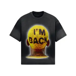 Dennis Vintage 90's "I'm Back" Rodman Chicago 2 sided Tshirt - Basketball Collection - Crewneck Unisex Oversized Tshirt Shirt Hoodie Sweater
