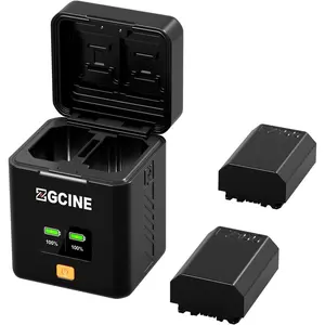 PS-FZ100 Charging Case USBC PD Fast Dual Charger for Sony NP-FZ100 Camera Battery