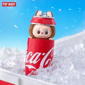 POP MART Secret of THE MONSTERS COCA-COLA SERIES-Vinyl Face Rainbow Glue Plush Toy