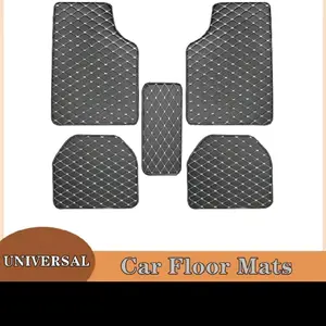 Universal Leader Waterproof Car Floor Mats 5pcs Set for All Vehicles Durable & Easy to Clean