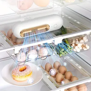 Ozone Disinfection and Deodorizer for Refrigerators, Keep Fruits and Vegetables Fresh, Home Purifier for Shoes and Wardrobes, Air Purifier, Multifunctional Air Cleaner