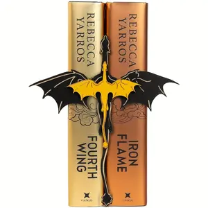Fantasy Dragon Wooden Bookmark, Multi-Layer Craft, and Block Design, Creative Stationery Gift for Book Lovers