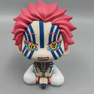 Demon Slayer – Akaza Look Up Chibi Cute Evil Smile Ver. Figure Anime PVC Collectible Display Figurine