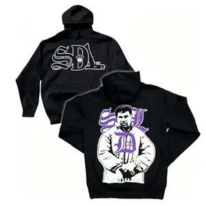 Sdl purple Color Hoodie – Chicano Streetwear Unisex T-Shirt