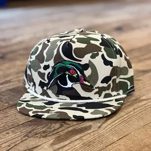 AIX Woodrow Old School Camo Rope Hat