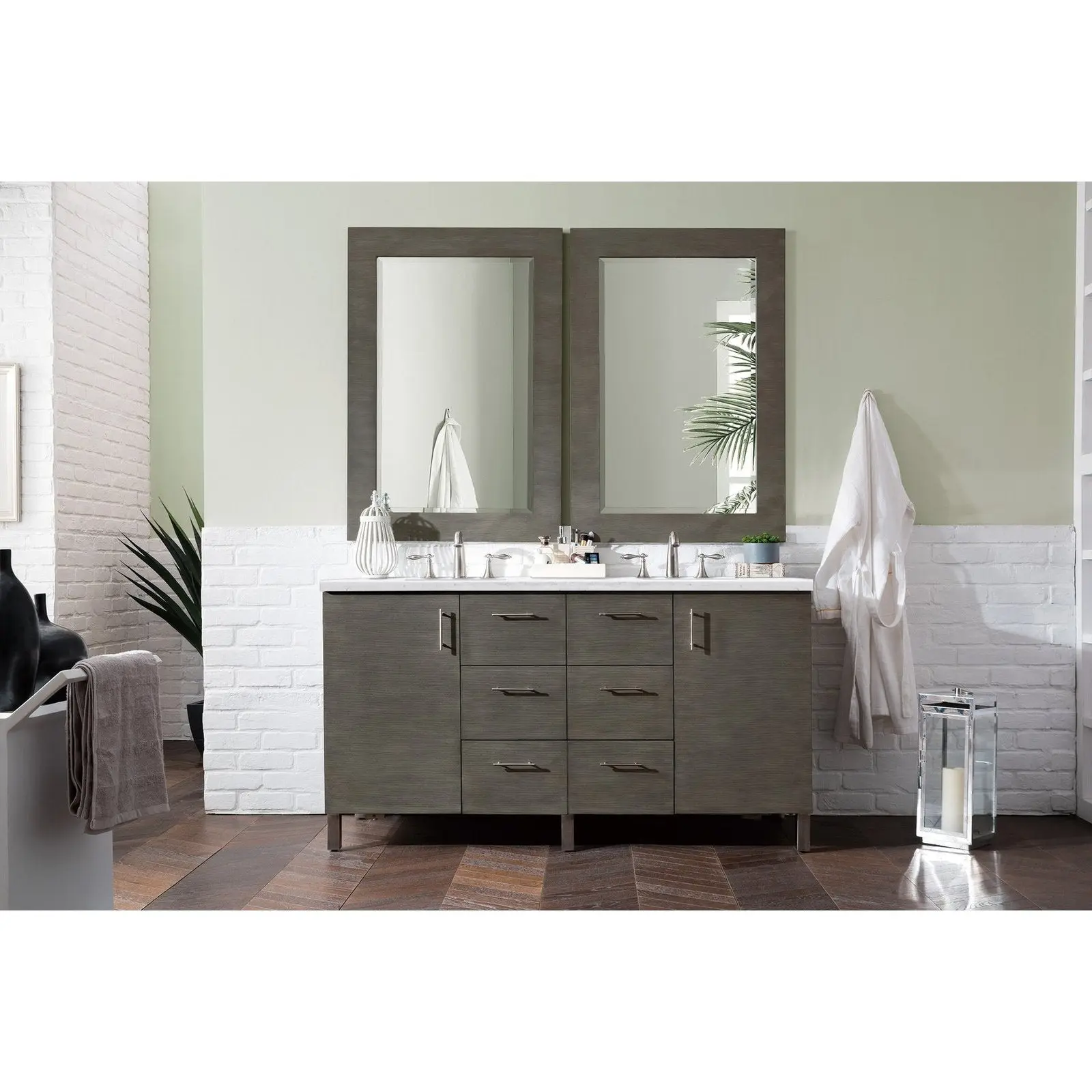 James Martin Vanities Metropolitan 60" Double Vanity