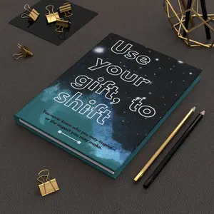 Use Your Gift Journal - Matte Hardcover with 150 Lined Pages for Personal & Stylish Journaling