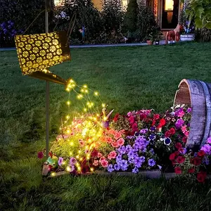 90 LED Solar Watering Can with Lights,  Large  Lantern Landscape Solar Lights Outdoor Garden Decor for Outside Yard Porch Gardening Gifts for Mom Birthday Mother's Day