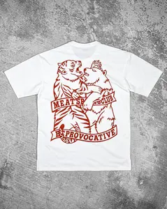 OVERSIZED TRAINING TEE – CLUB / WHITE (RED)