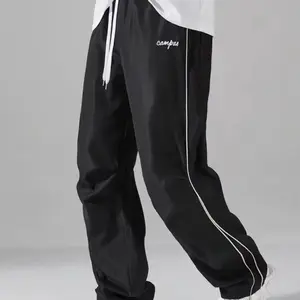 Lavish Fabrics Graphics Black Drawstrings Sweats