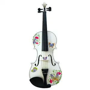 Rozanna's Butterfly Dream II White Bejeweled Violin Outfit