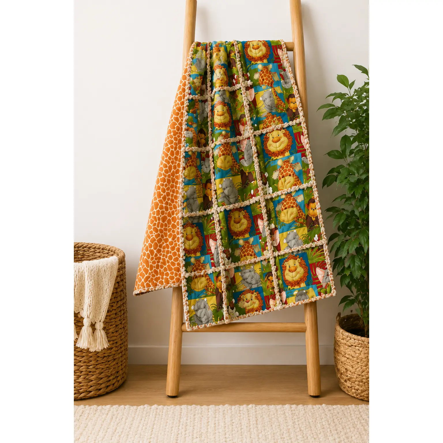 Safari Rag Quilt Safari Rag Quilt