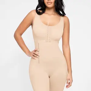 Post Surgical Breast -Covering Side Zip body Shaper
