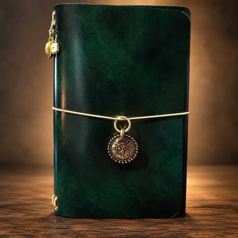 A5 “The Whispering Grove” Leather Journal